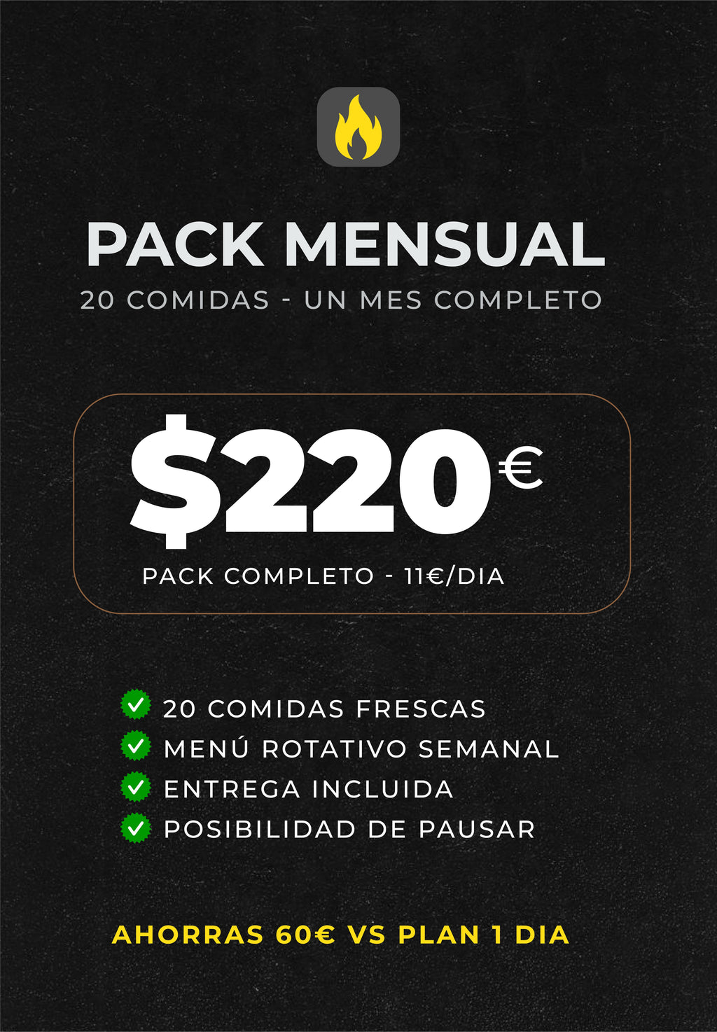 Plan 20 dias